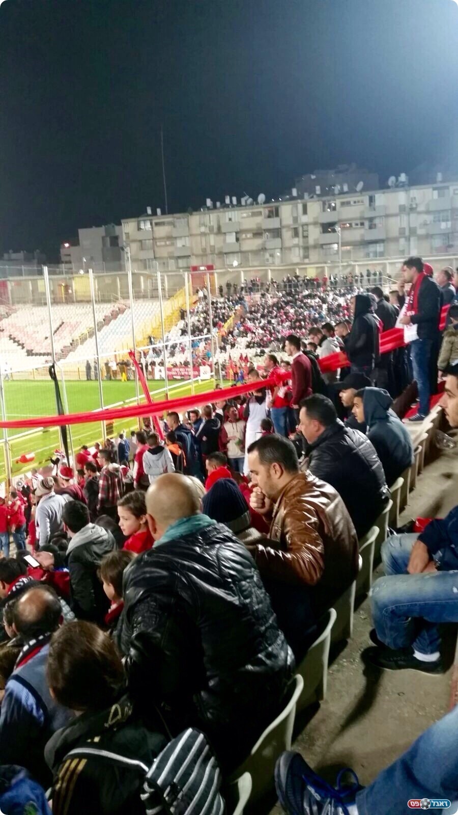 הקהל האדום מאוכזב (באדיבות הפועל אדומים אשדוד)